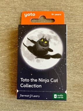 Toto the Ninja Cat UK Card Set | Yoto Card Set